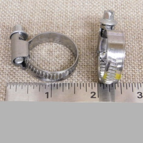 10 Hose Clamps (European Style) Auveco 16873 Universal and for General Purpose